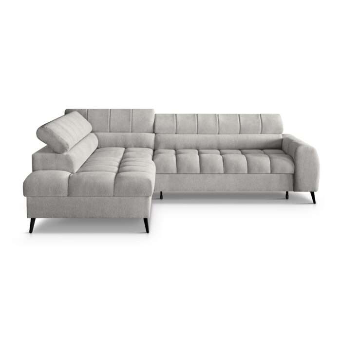 Narożnik Cresevo L —&nbsp;elegancki narożnik tapicerowany 265×205 cm&nbsp;z&nbsp;funkcją spania