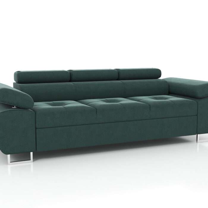 Sofa Cortina II&nbsp;– Rozkładana sofa tapicerowana z&nbsp;funkcją spania