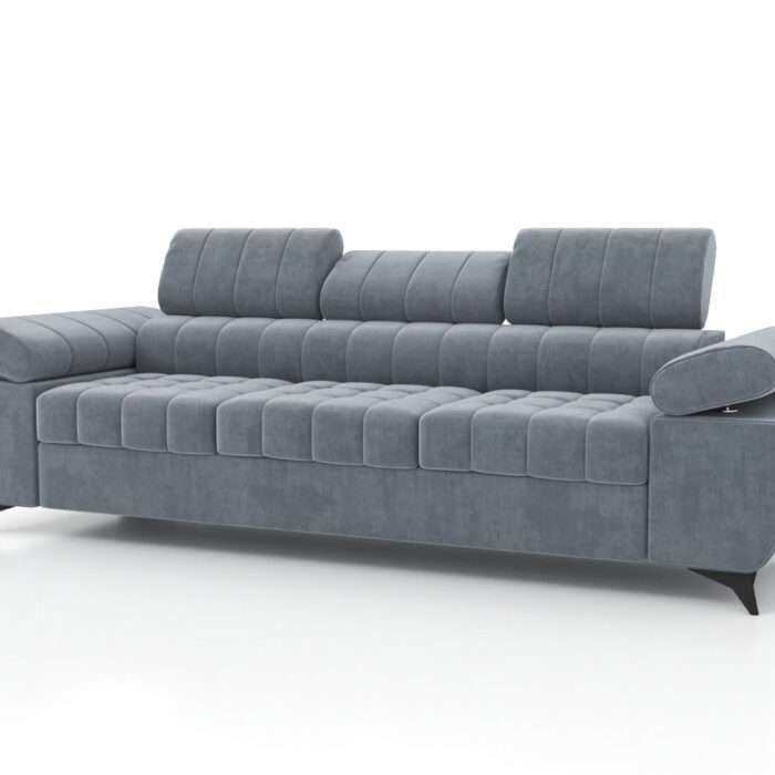 Sofa Modena – Rozkładana sofa tapicerowana z&nbsp;funkcją spania