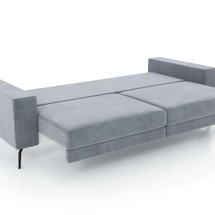 Sofa Siena – Rozkładana sofa tapicerowana z&nbsp;funkcją spania